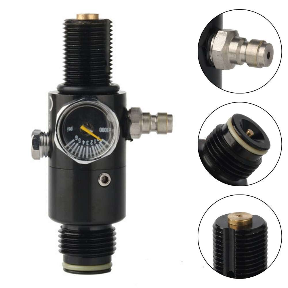 Heavy Duty 4500psi HPA Air Tank Regulator For Carbon Dioxide And-Oxygen