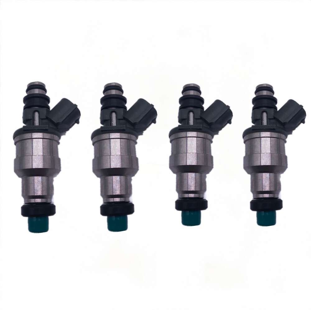 4pcs Fuel injector 195500-2040 Suitable For 1992-1993 MAZDA MX-3 1.6L 1.8L