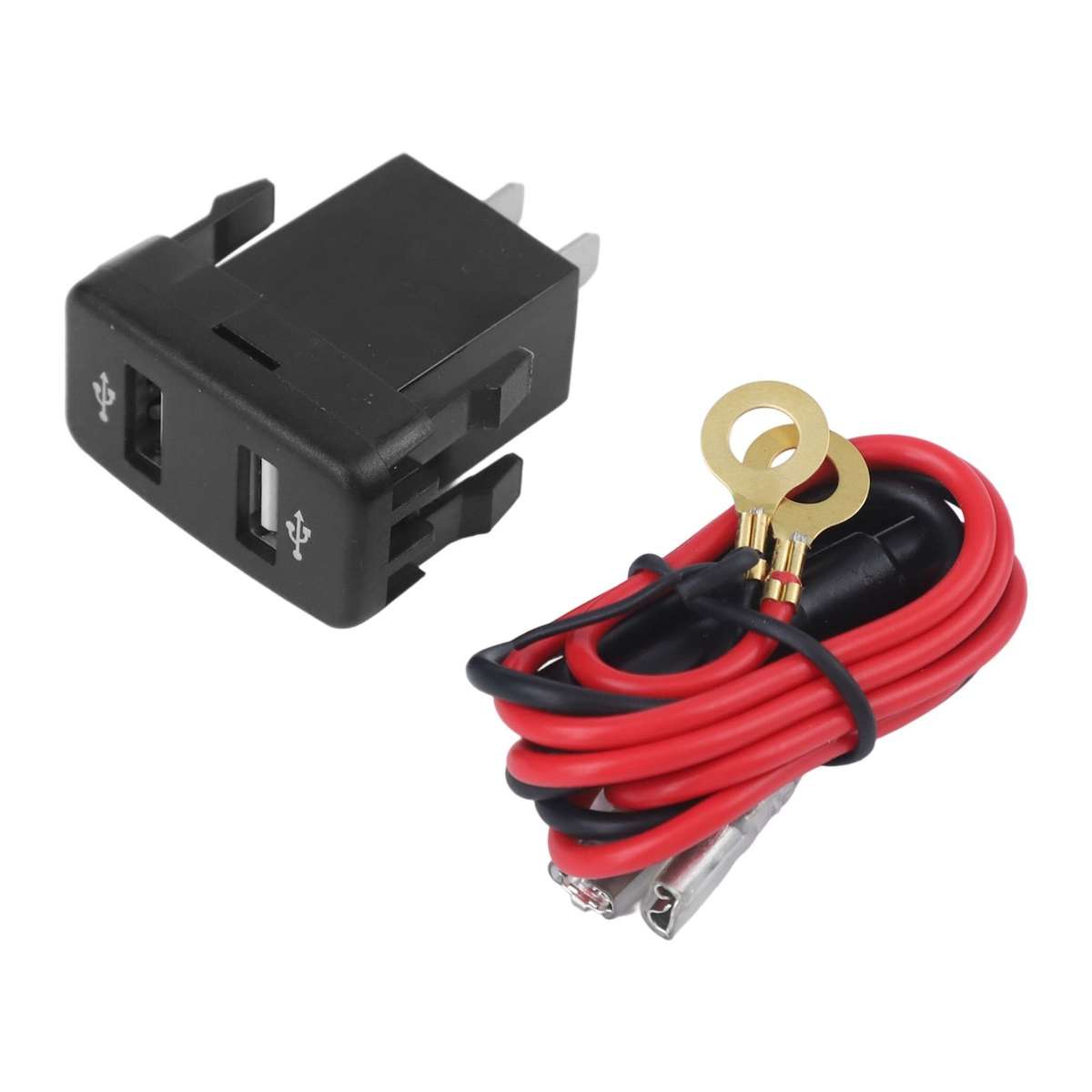 Car Dual USB Phones Charger Parts For Toyota FJ-Cruiser 2007-2014 Accessories