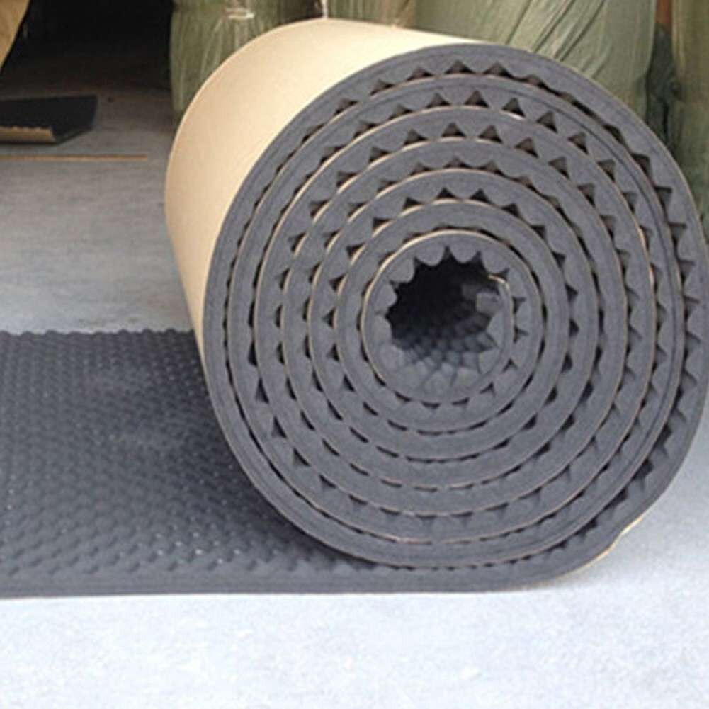 Acoustic Foam Insulation Wall Car Studio Sound-proof Dampening Pad 100*50cm