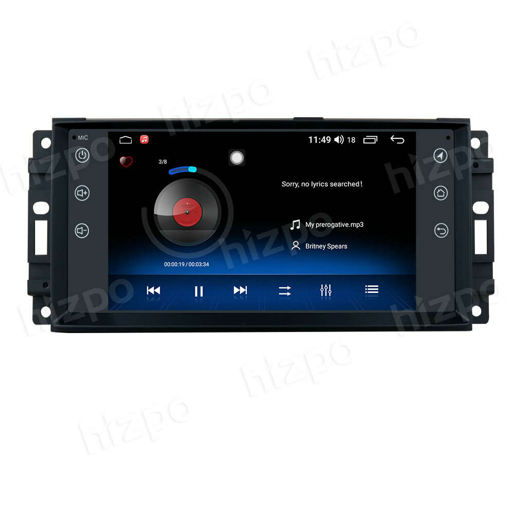 6.2" Android10 Auto CarPlay Stereo Radio GPS Navigation for Jeep Chrysler Dodge
