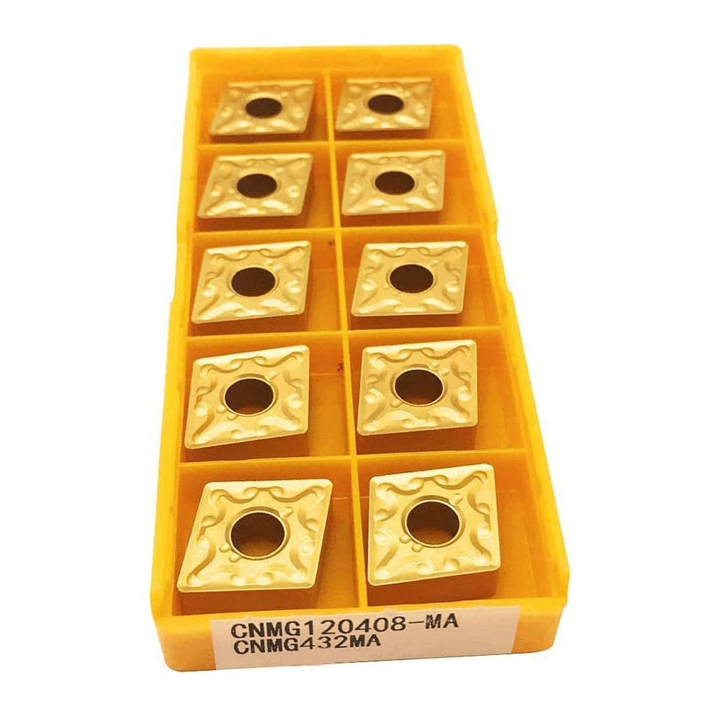High Quality US735 CNC Carbide Inserts For Steel/Stainless 10PCS CNMG43 MA
