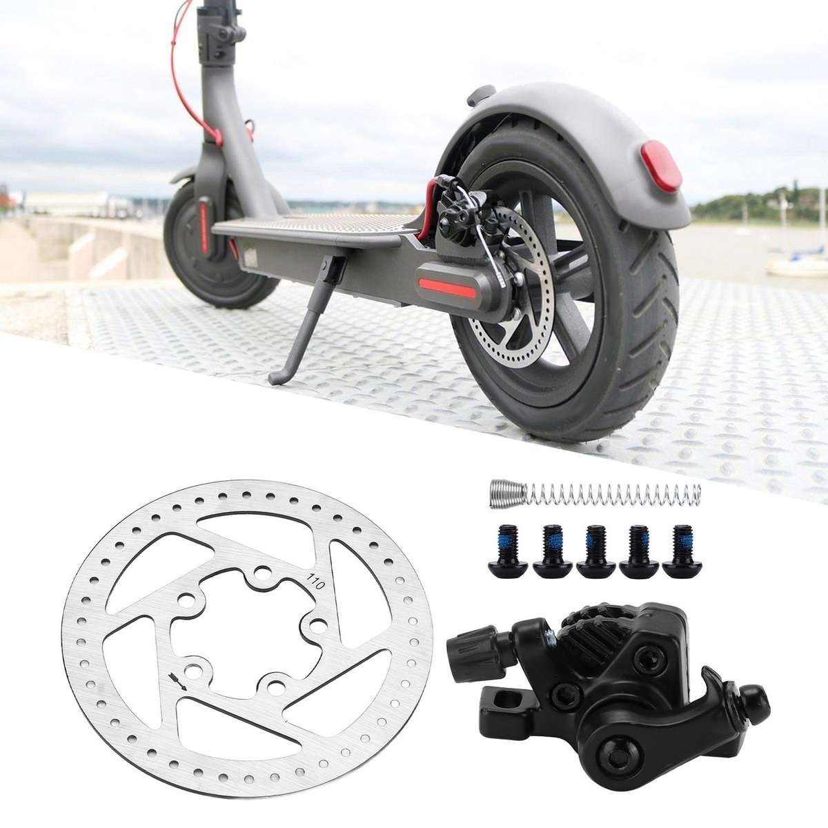 Brakes And Rotors Kit Front And Rear Mechanical Disc Brake Brakes And