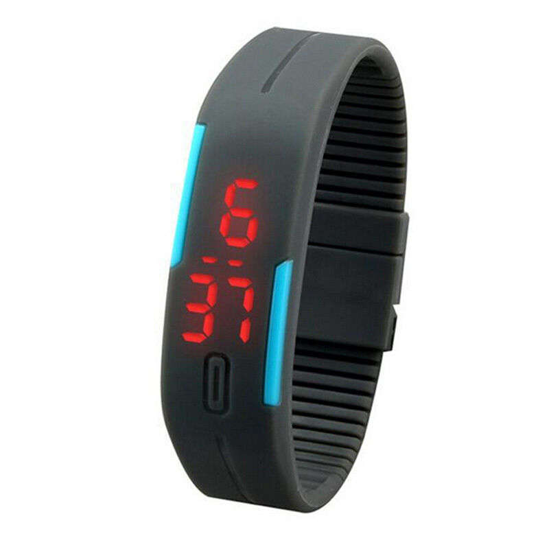 FREE SHIPPING - Unisex Sports Silicone Digital LED Wrist Watch