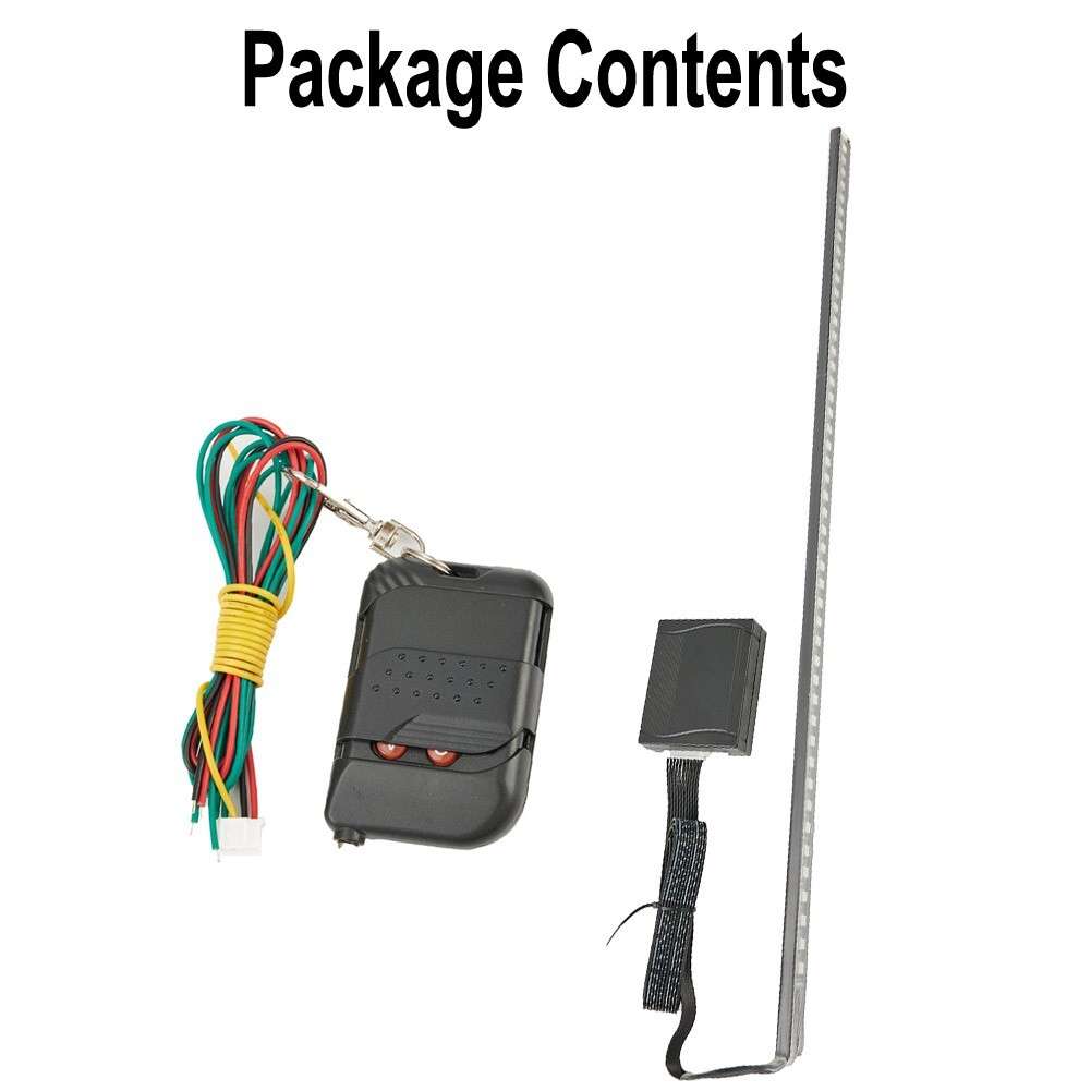 7 Color 48 LED RGB Scanner Flash Car Strobe-Knight Rider-Set Light Strip 22 Inch