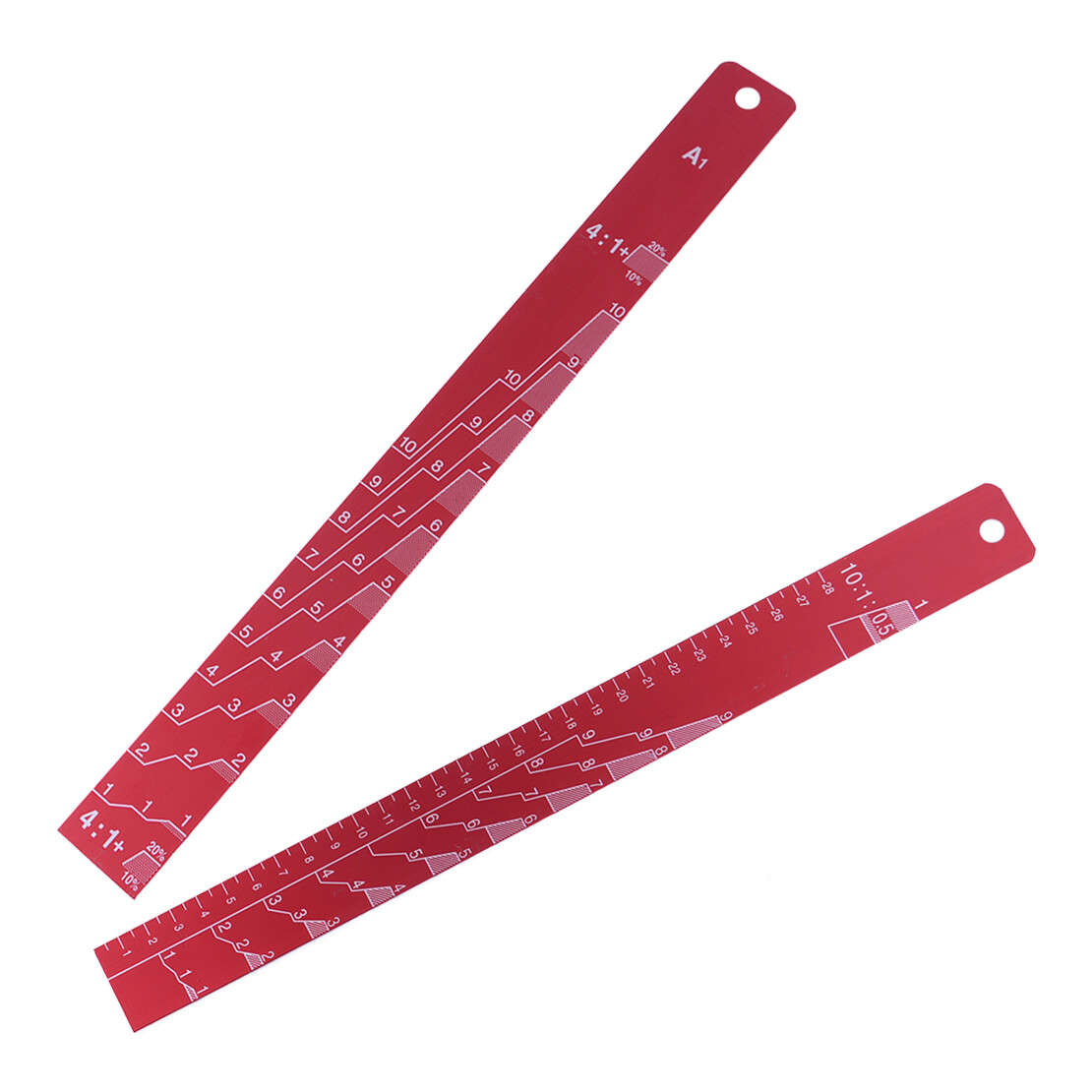 1Pcs Auto Coating Mixing Scale Measuring Stirring Sticks Car Body Paint Ruler