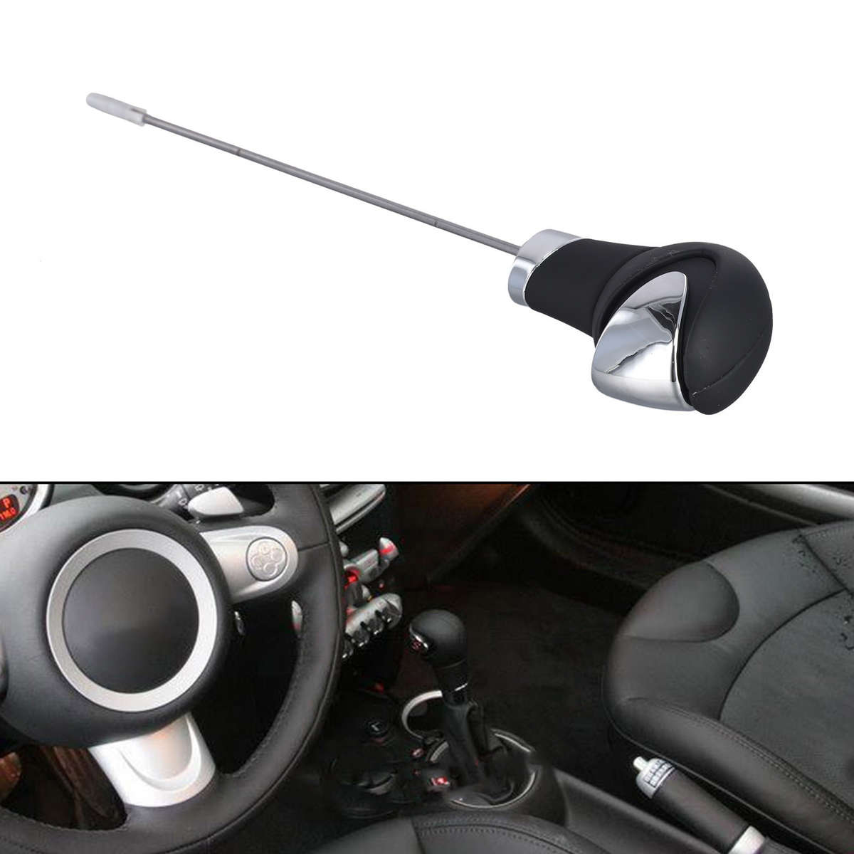 Automatic Leather Gear Shift Lever/Knob For MINI//Cooper R56 R57 R58 R59 R60 R61