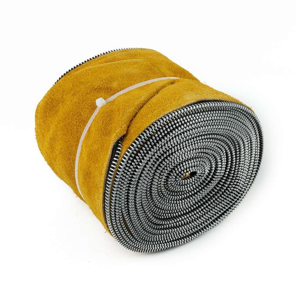 Cover 25ft L 4in TIG Mig Cowhide Leather Welding Torch Cable-Hose W With-29mm