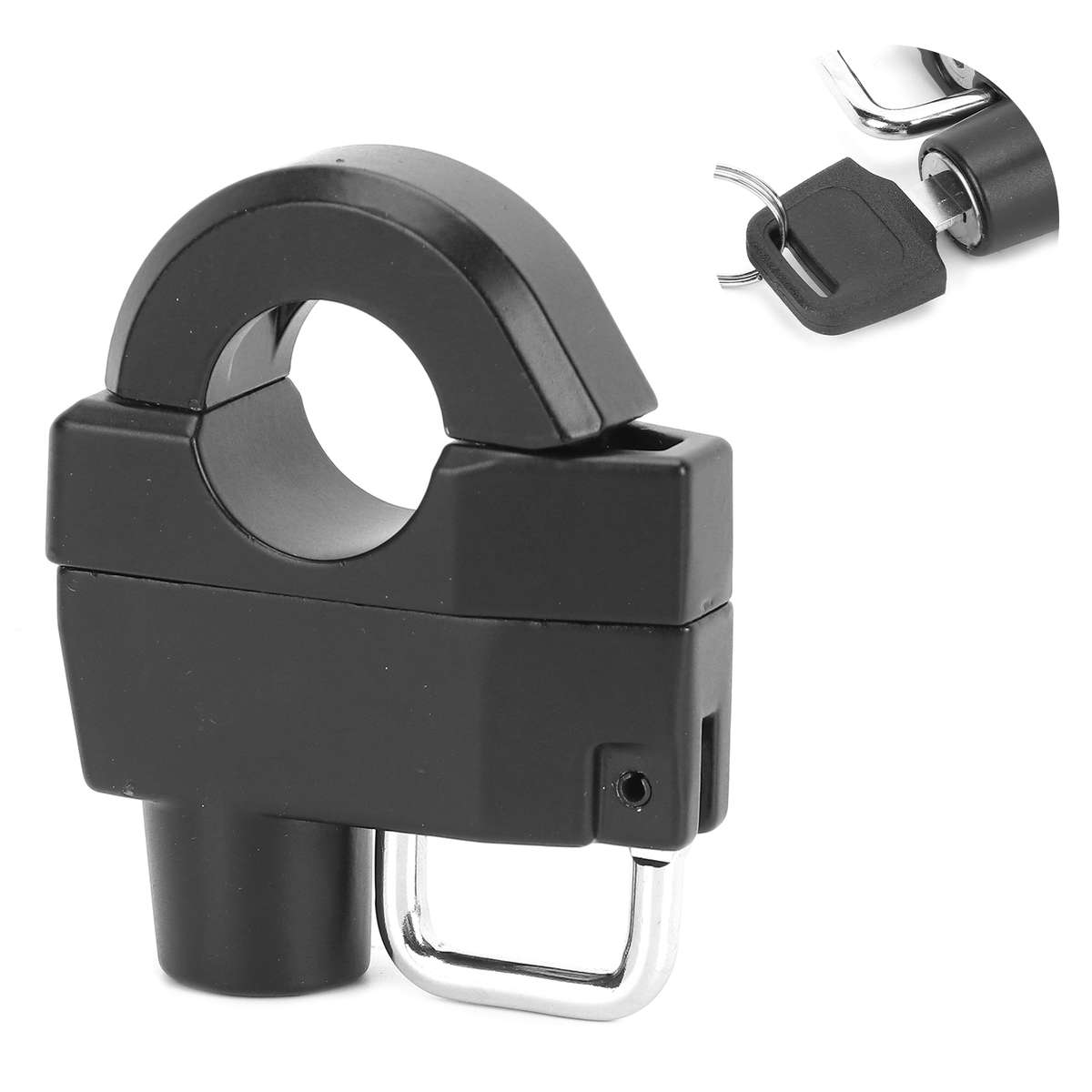 Car Auto Motorcycle Helmet Lock Keys AntiTheft Holder Security Parts For Most