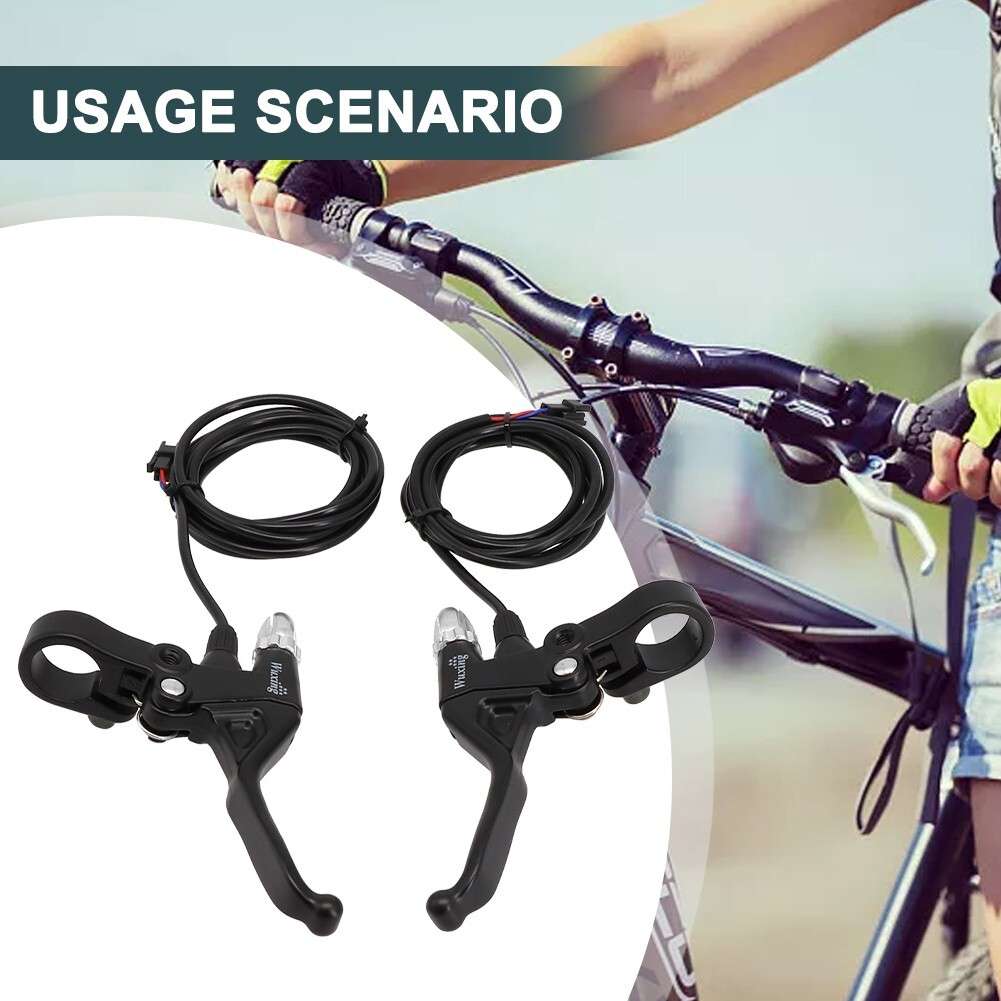 1 Pair Wuxing Brake Levers For Electric Bikes/Scooters (Aluminum Alloy)