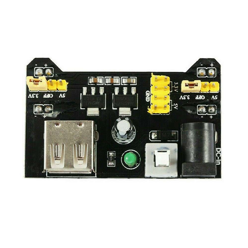Basic Beginners Electronics Prototyping Breadboard With Components Kit Practical