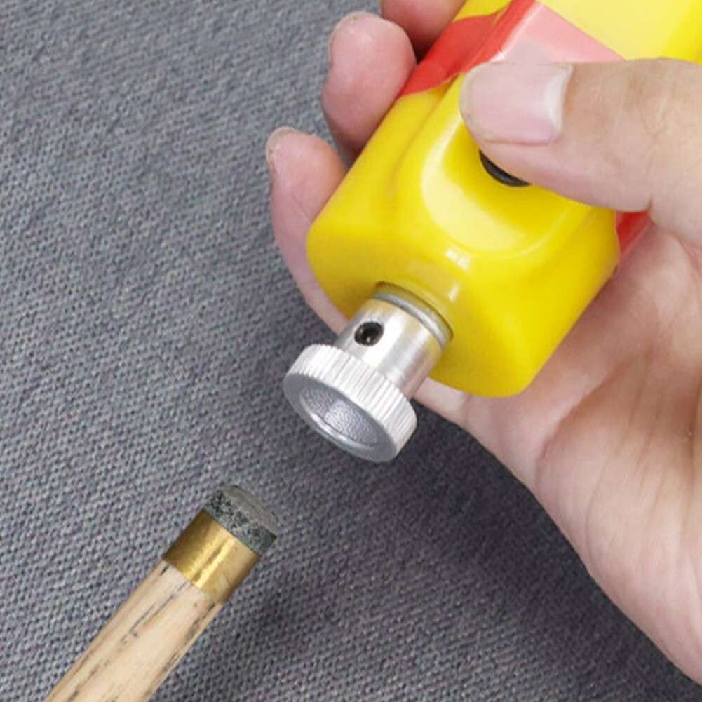 Quick And Effective Electric Cue Tip Shaping Tool For Pool And For Snooker Cues