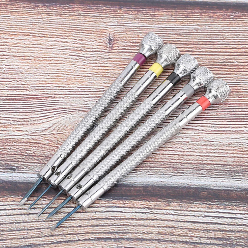 5Pcs Set Multi Function Watch Screwdriver Phone Repairing Home Accessory Too CHW