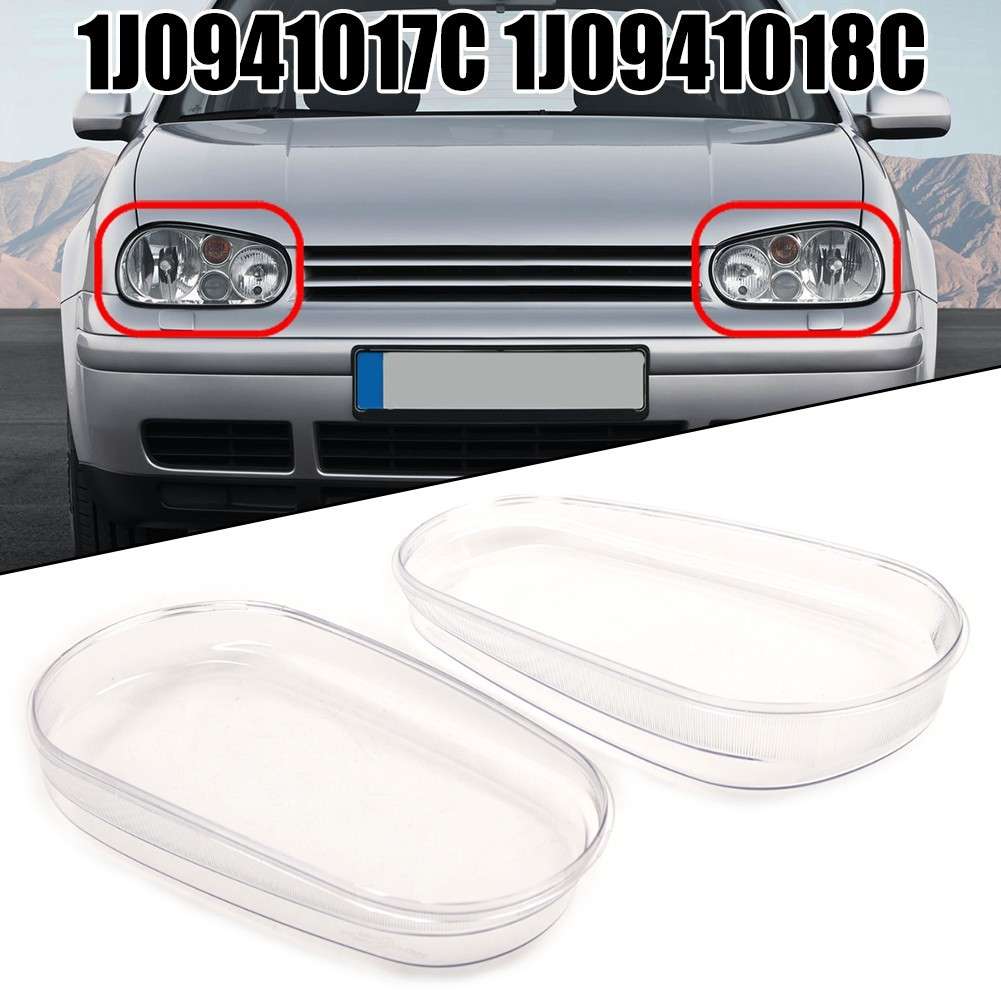Car Headlight Cover Headlamp Clear Cover For Golf MK4 for GTI for R32 1999~2005