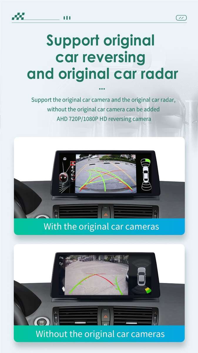 8Core Android 14 Stereo GPS 10.25" For BMW 1Series E82 E81 E87 E88 CarPlay Radio