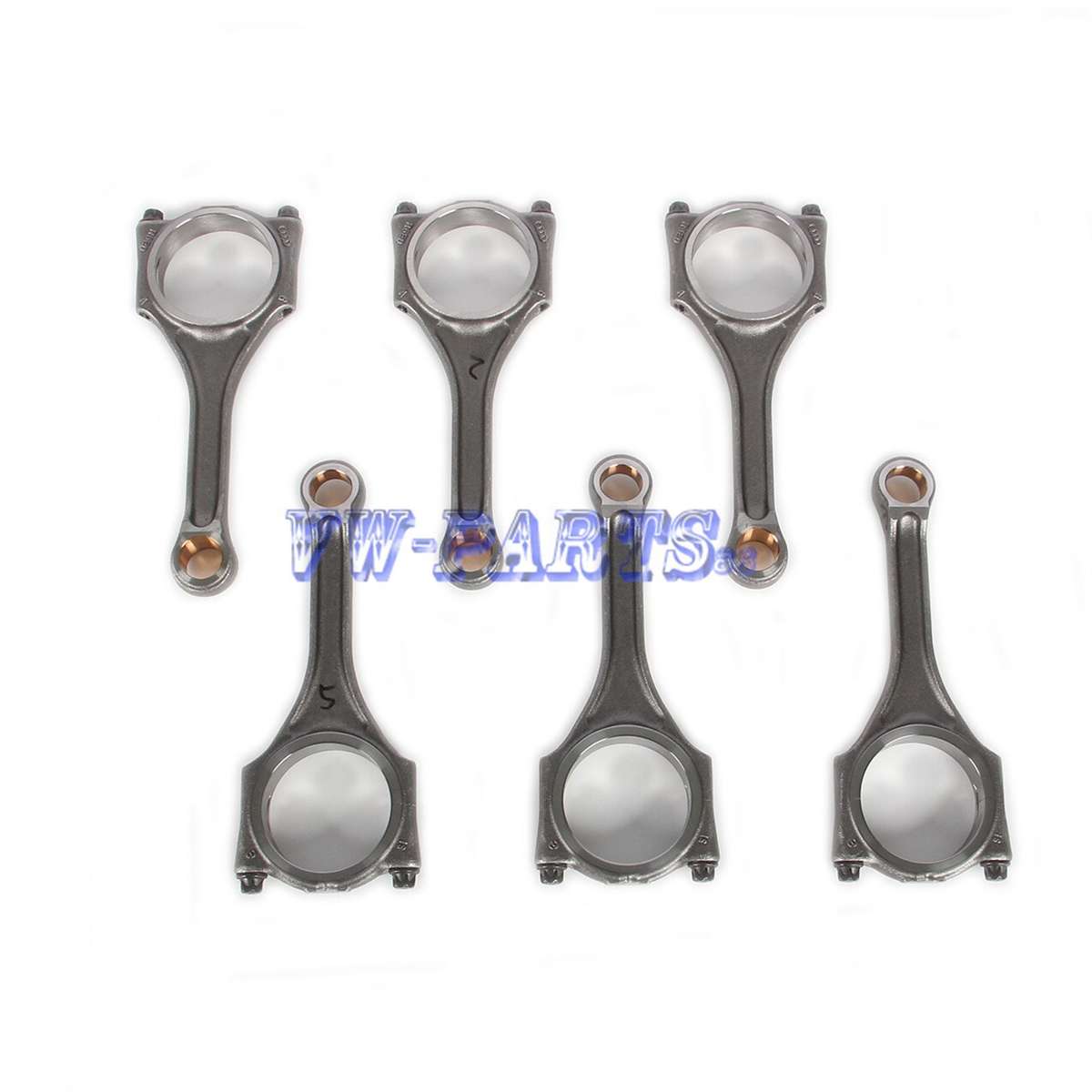 3.2L 6X Connecting Rods Fit For AUDI A4 A6 A8 AUK BKH #06E198401#