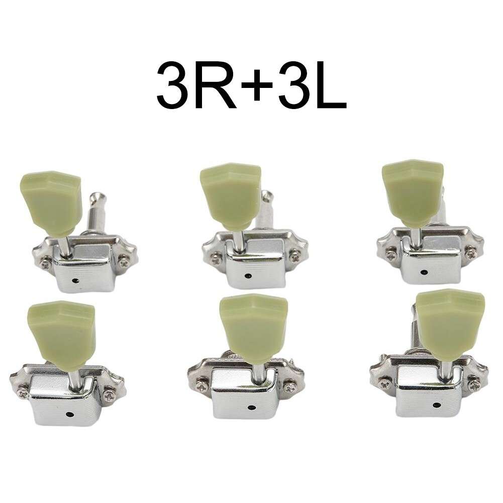 3R+3L Deluxe Guitar Tuning Pegs Keys Machine Heads Tuners For Gibson Style Kit