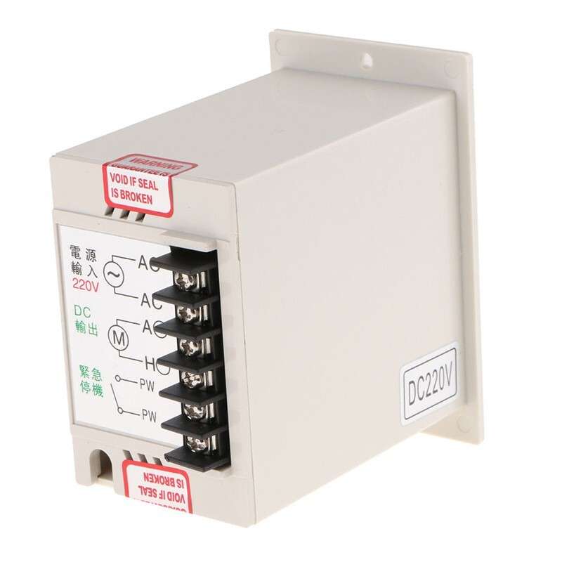 Motor Speed Control Controller AC 220V DC 180V Adjustable For DC 0-400W Motor