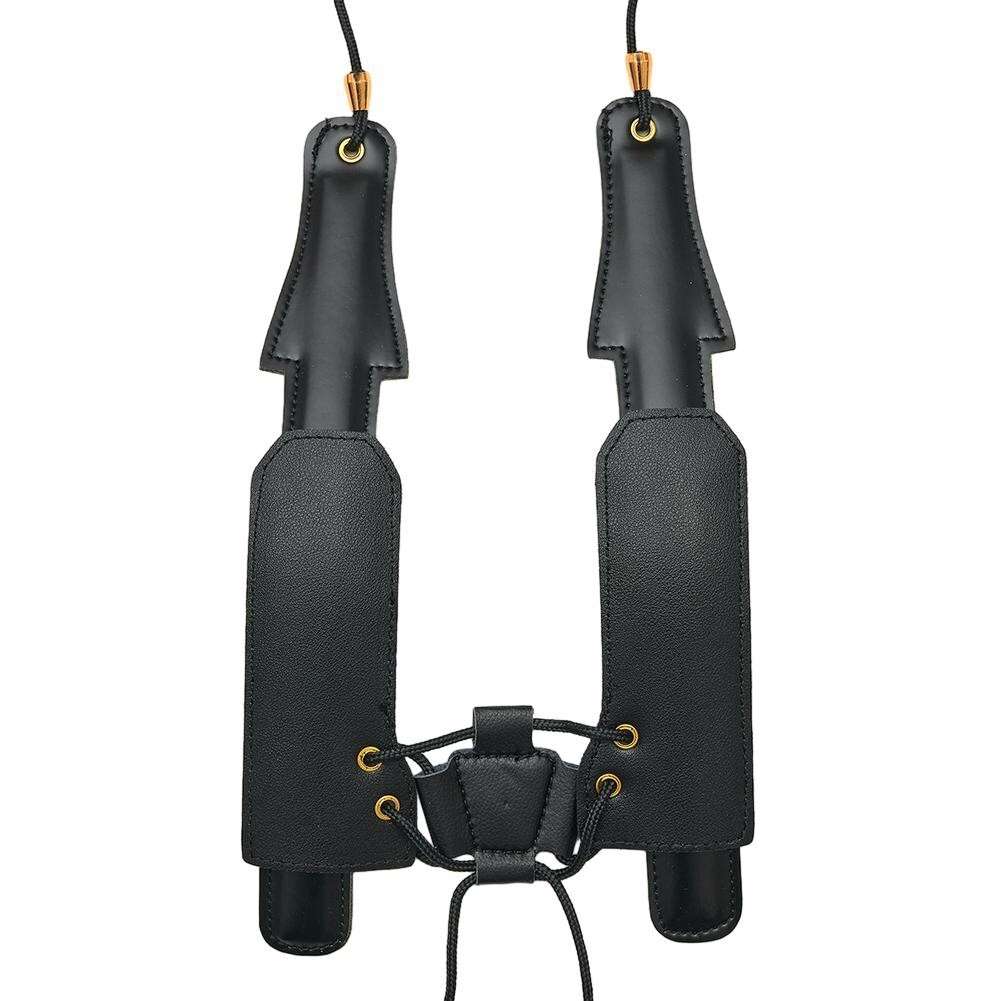 Saxophone Strap Leather Adjustable Shoulder Strap For Tenor Alto Sax-Accessorie