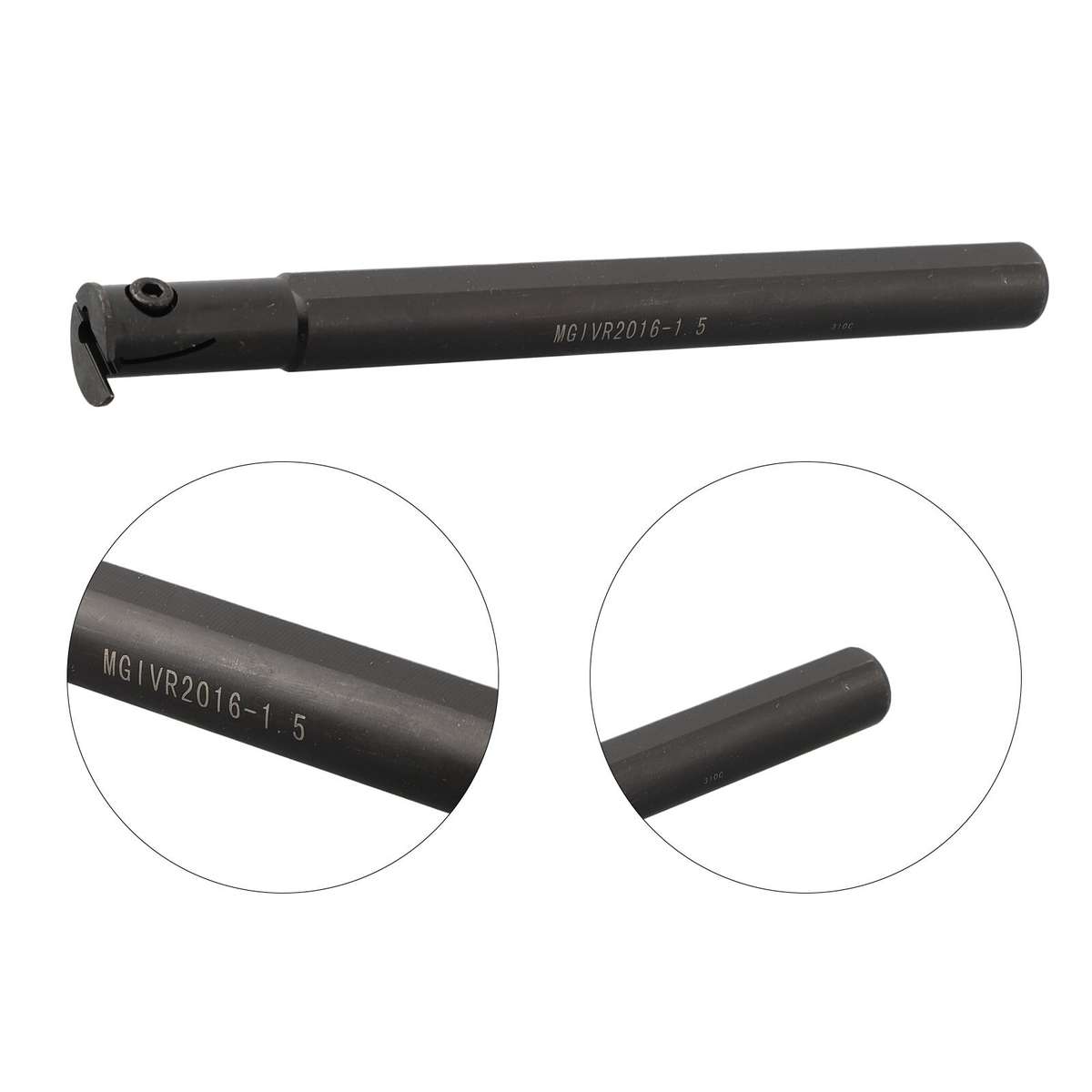 MGIVR 2016-1.5 Internal Grooving Lathe Cutting Tool Holder + MGMN150 Inserts Set