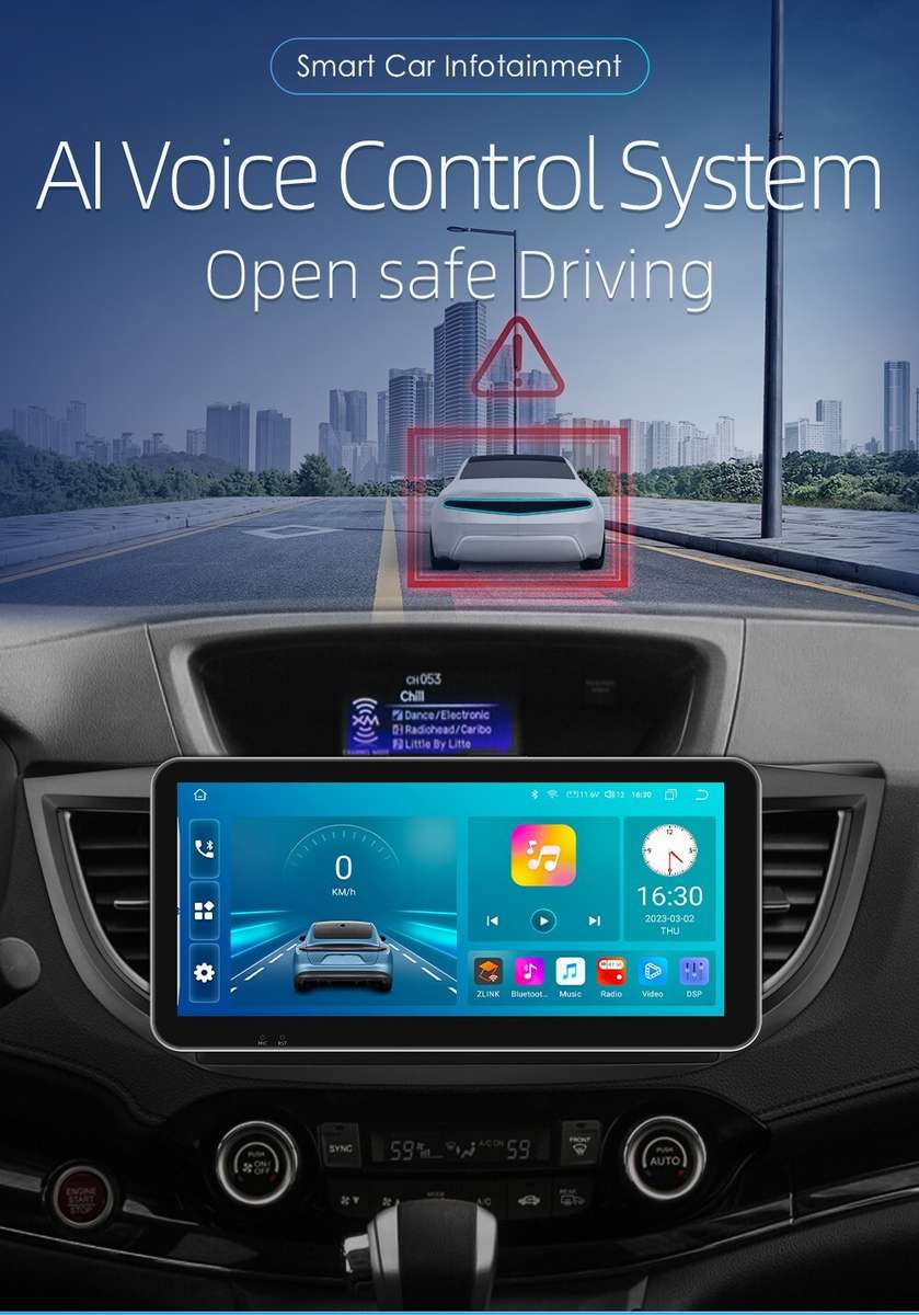 10.3"FOR HONDA CRV 2012-2016 ANDROID AUTO CARPLAY 8Core CAR STEREO RADIO CARPLAY
