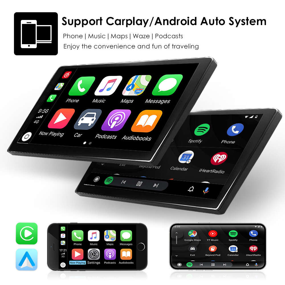8Core Android 12 7" Double 2DIN Carplay Car Stereo DSP Radio GPS 4+32GB WiFi SWC