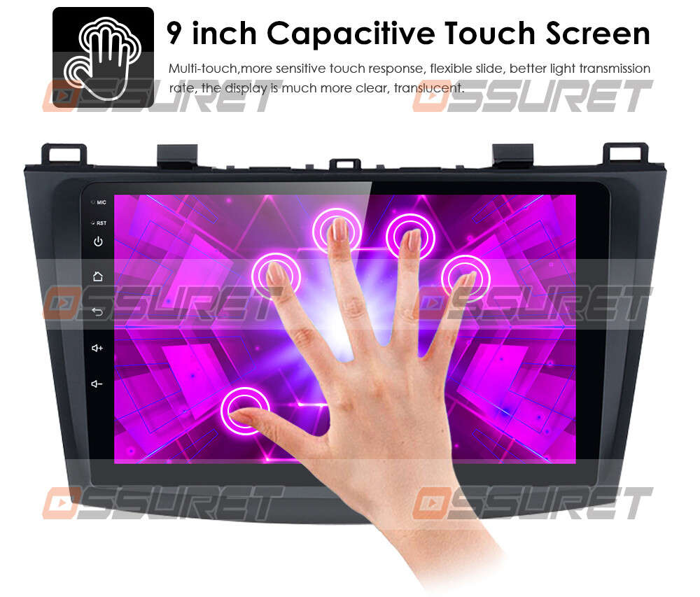 For Mazda 3 2010-2013 9" Android 10 Car Stereo No DVD GPS Navi BT Headunit 32GB