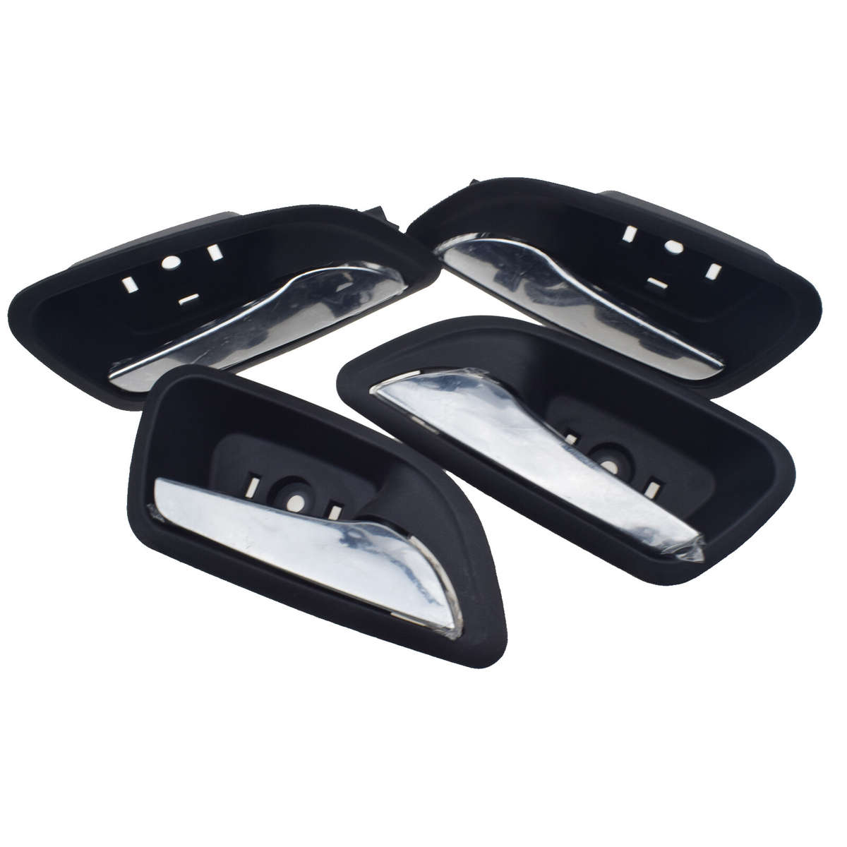 4PCS Interior Inside Door Handle Chrome Left Right For Chevrolet Cruze 2011-2015