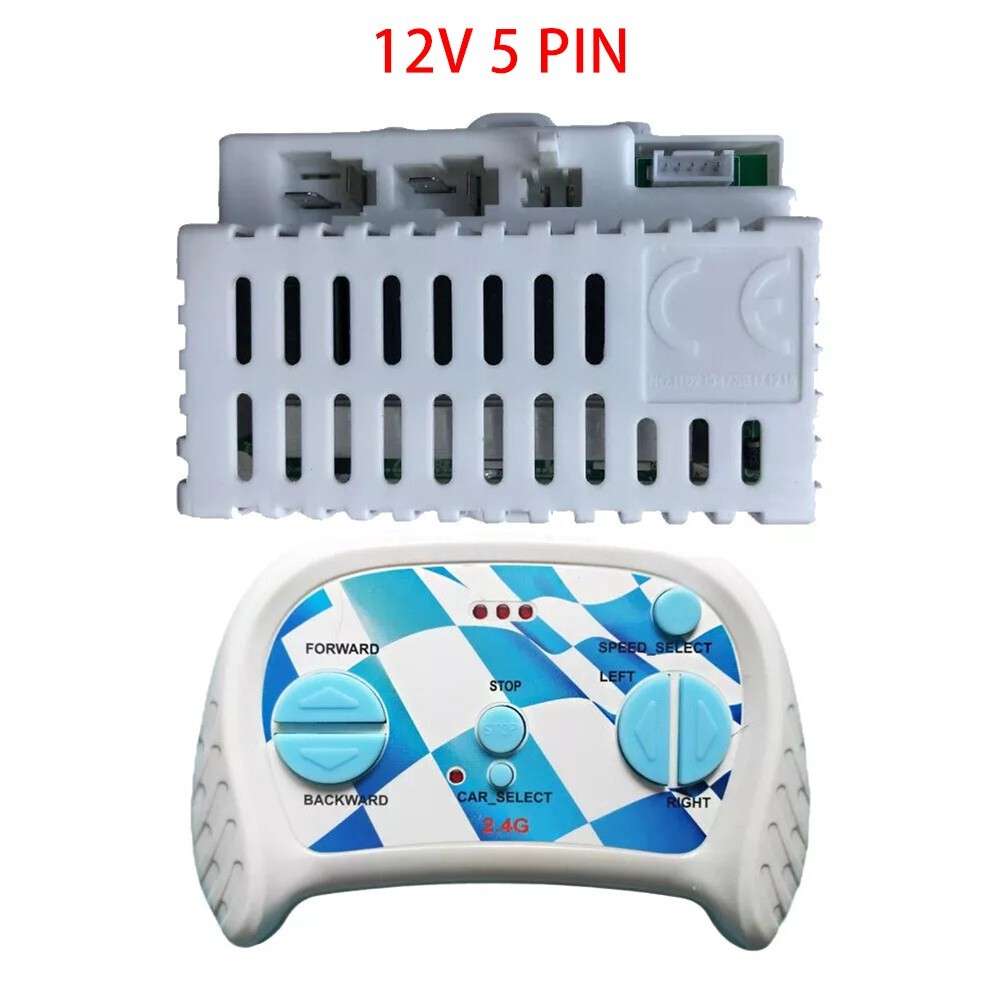 12V 5 Pin Control Box Receiver Children Electric Car 2.4G Transmitter