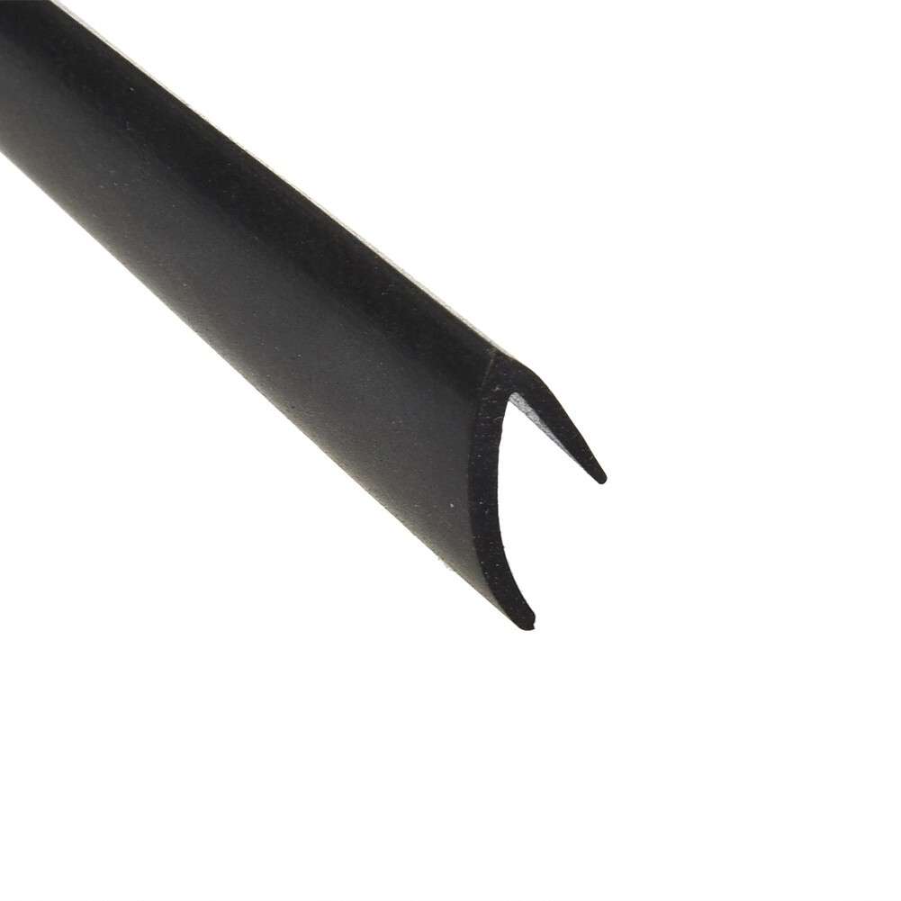 4m V-Type Car Seal Strip For Auto Car Side Glass Rubber Black Parts