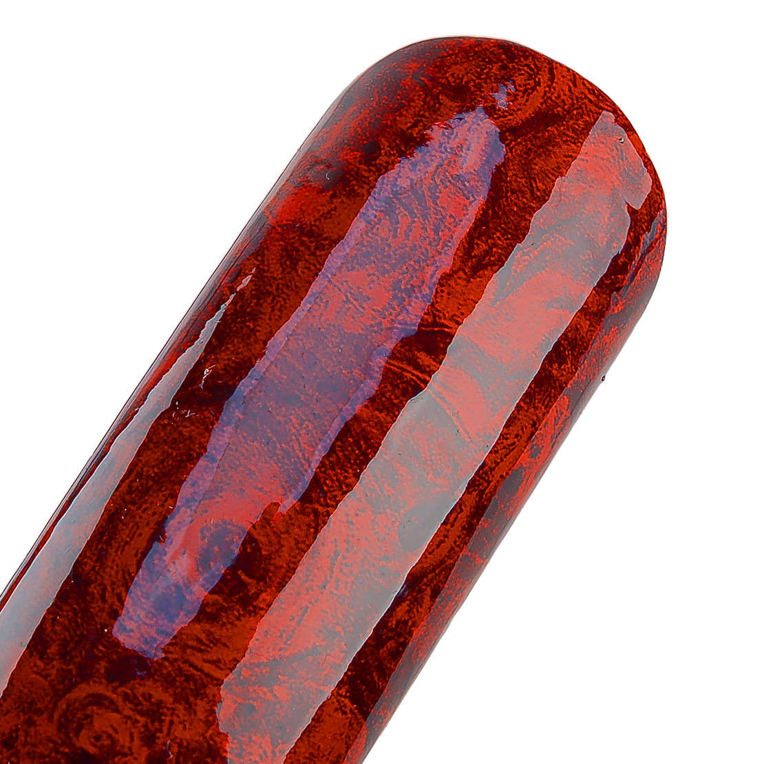 Red Wood Grain Texture Universal Car Steering Wheel Cover Anti-Slip yw