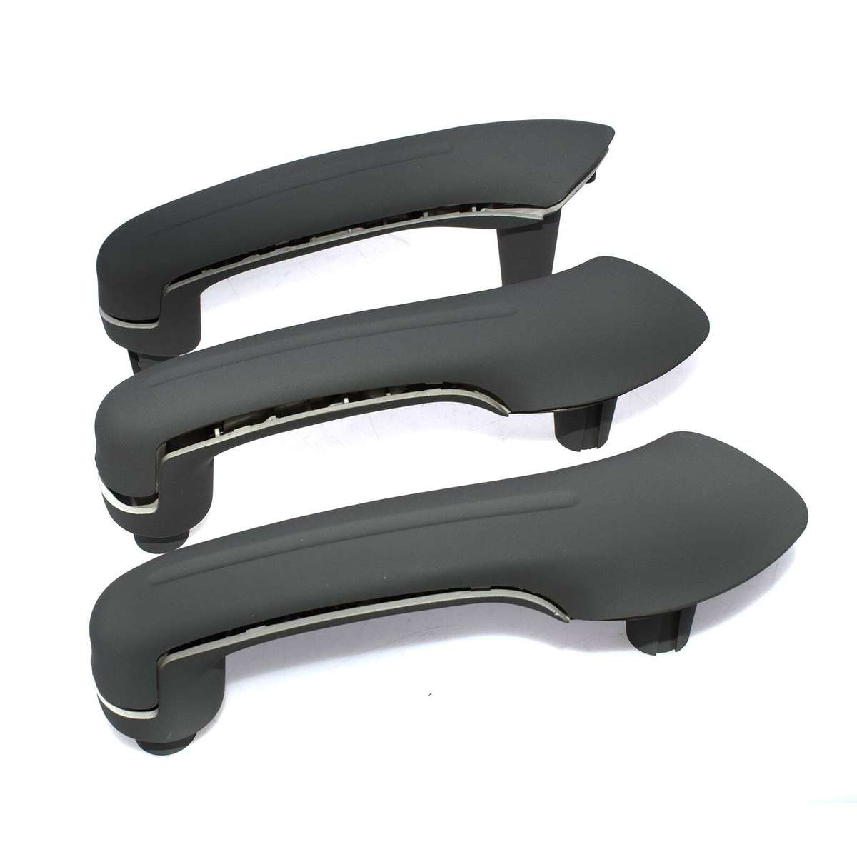3PCS New Gray Inside Door Grab Handle Panel For VW Jetta Golf MK4 1J0 867 172 A