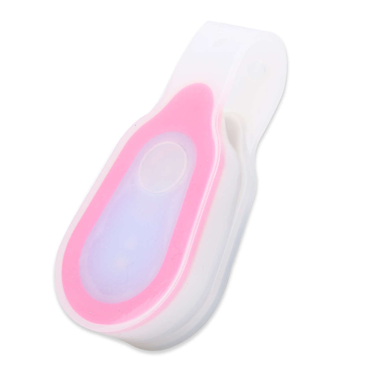 Pink Waterproof Outdoor Portable LED Mini Night Light Running Button CH