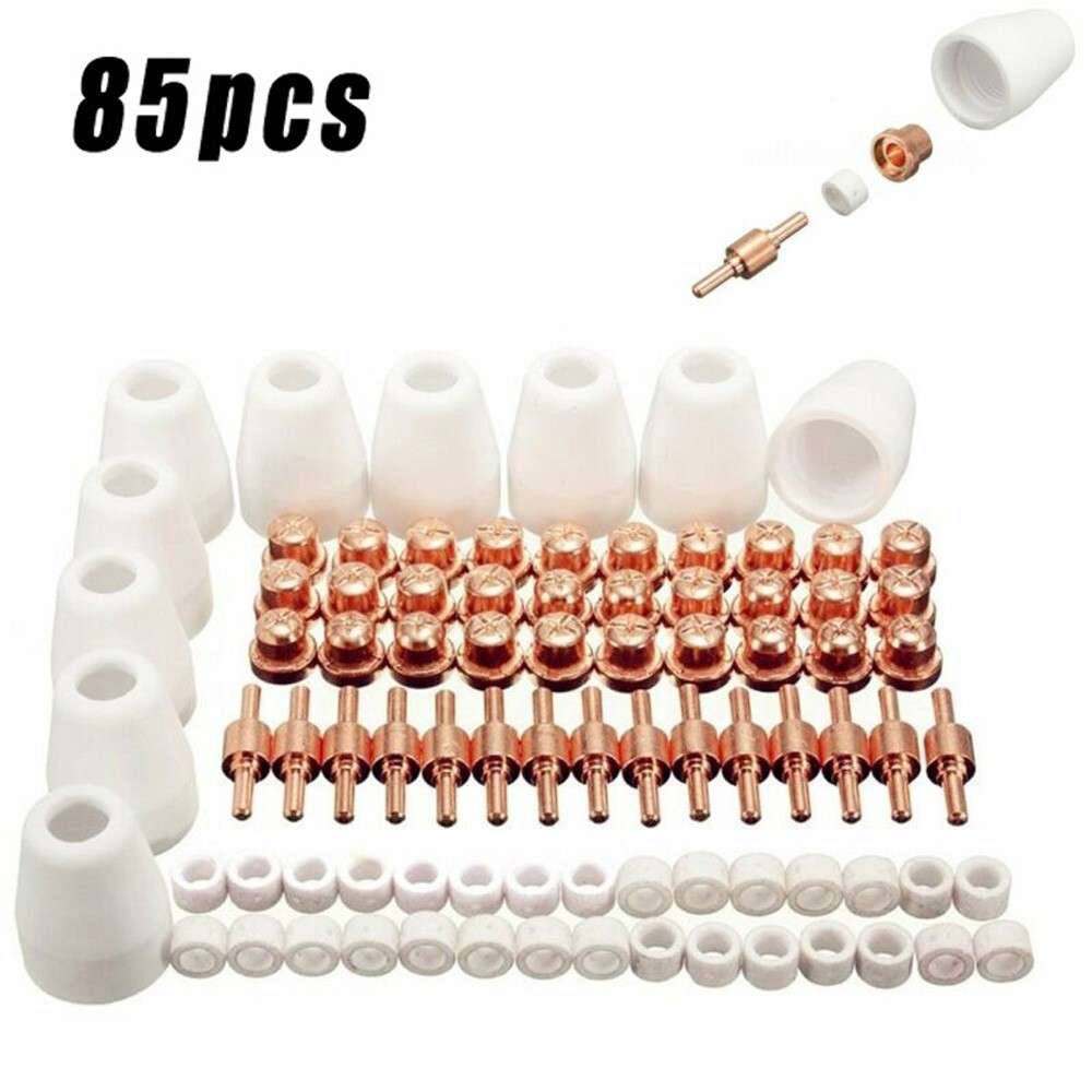 85x/set Plasma Nozzles Set Cutter Consumables Replacement Torches Welding