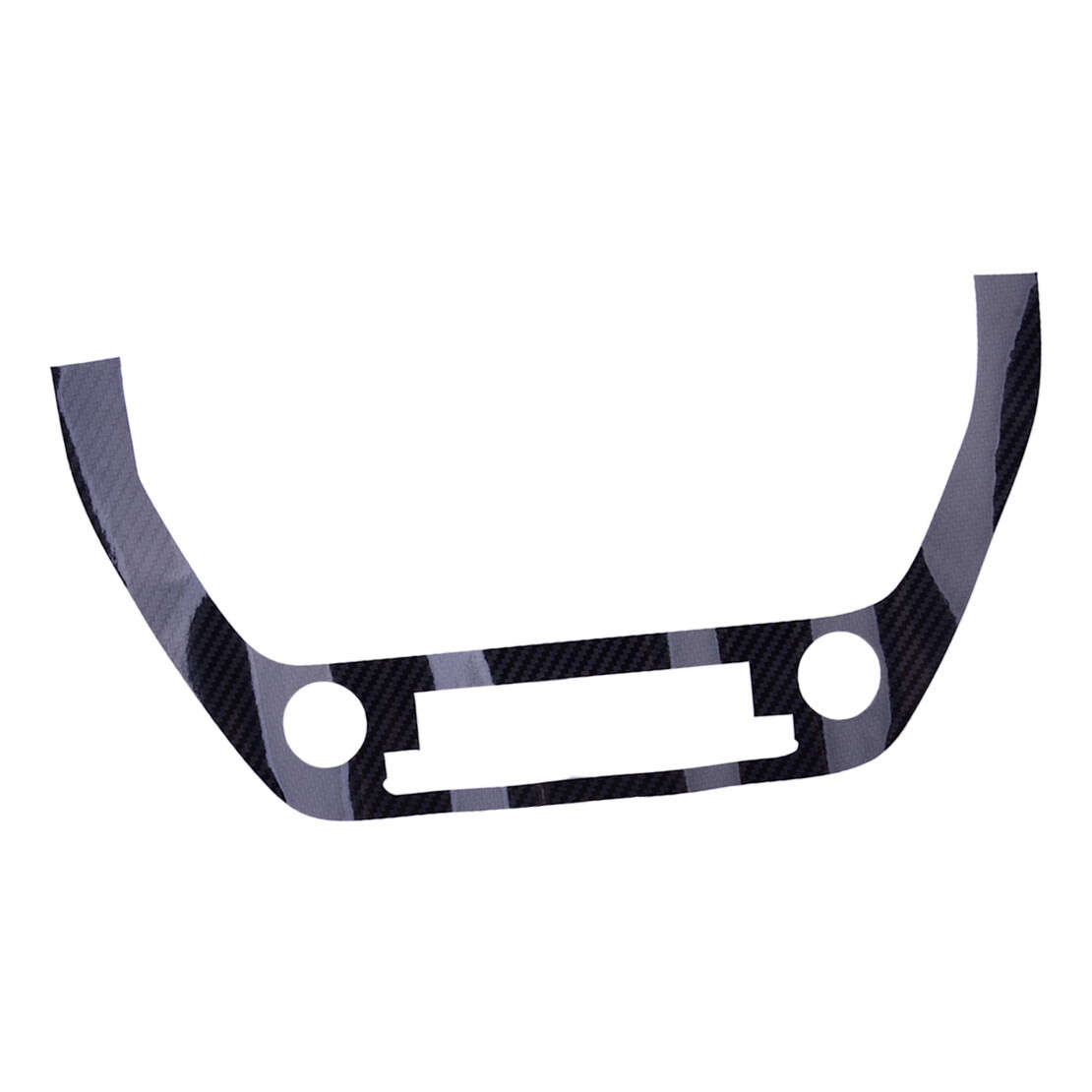 Carbon Fiber Look Console AC Button Cover Fit for Toyota Corolla 2020-24 Hot