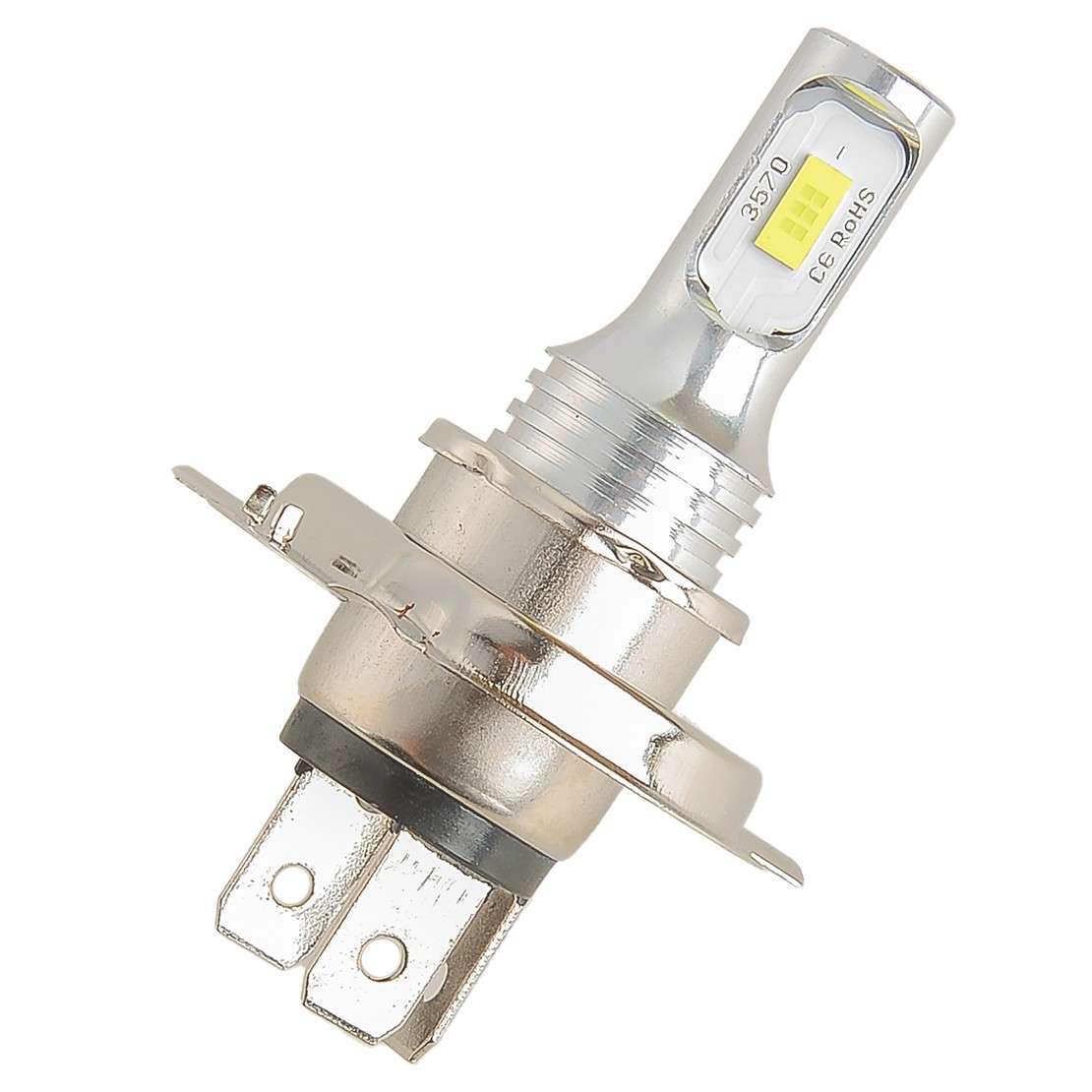 2 H4 LED Motorcycle Headlight High/Low Beam Light Bulb 9003 HS1 Waterproof White