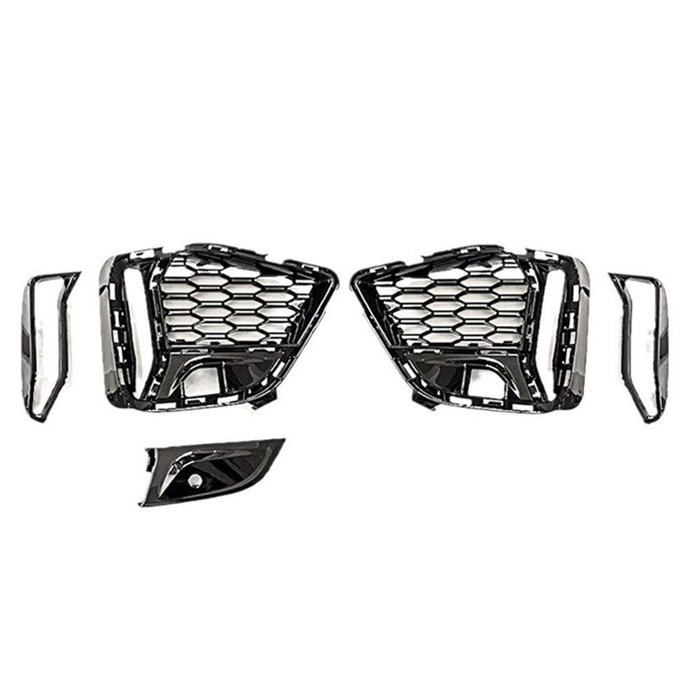 Pair Front Bumper Grille Black Trim For BMW 3' For G20 G21 M340i 51118075649