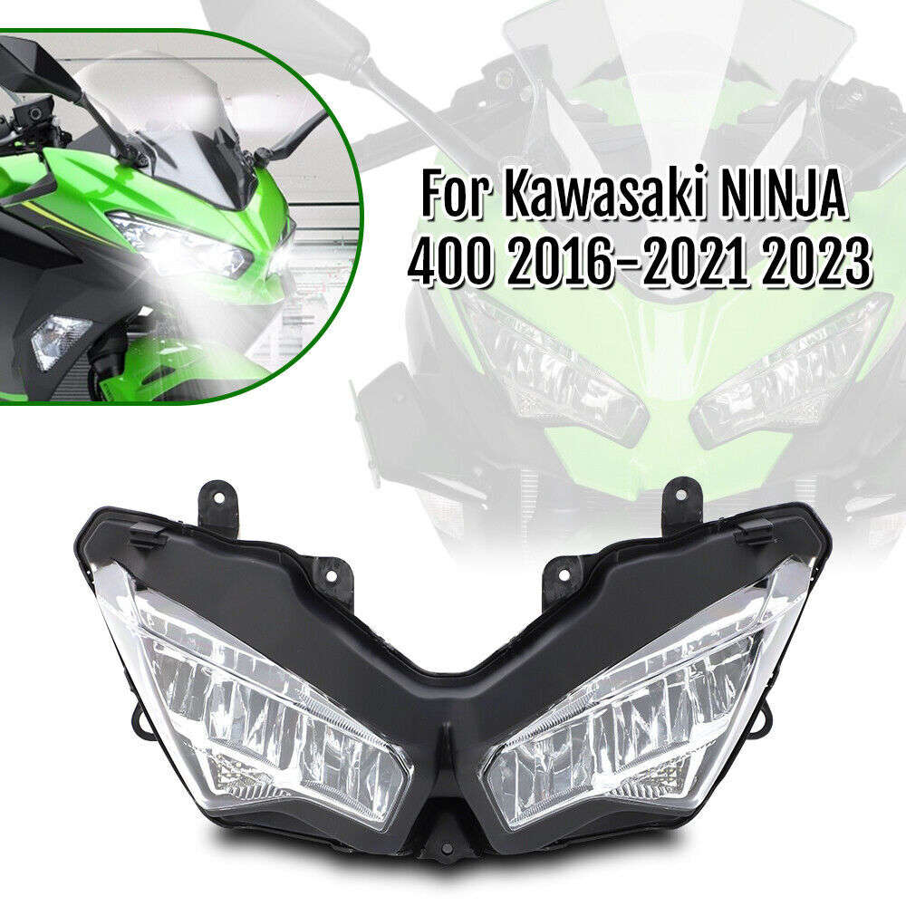 LED Headlight Assembly Headlamp DRL for KAWASAKI NINJA ZX-6R ZX636G ABS 2019-22