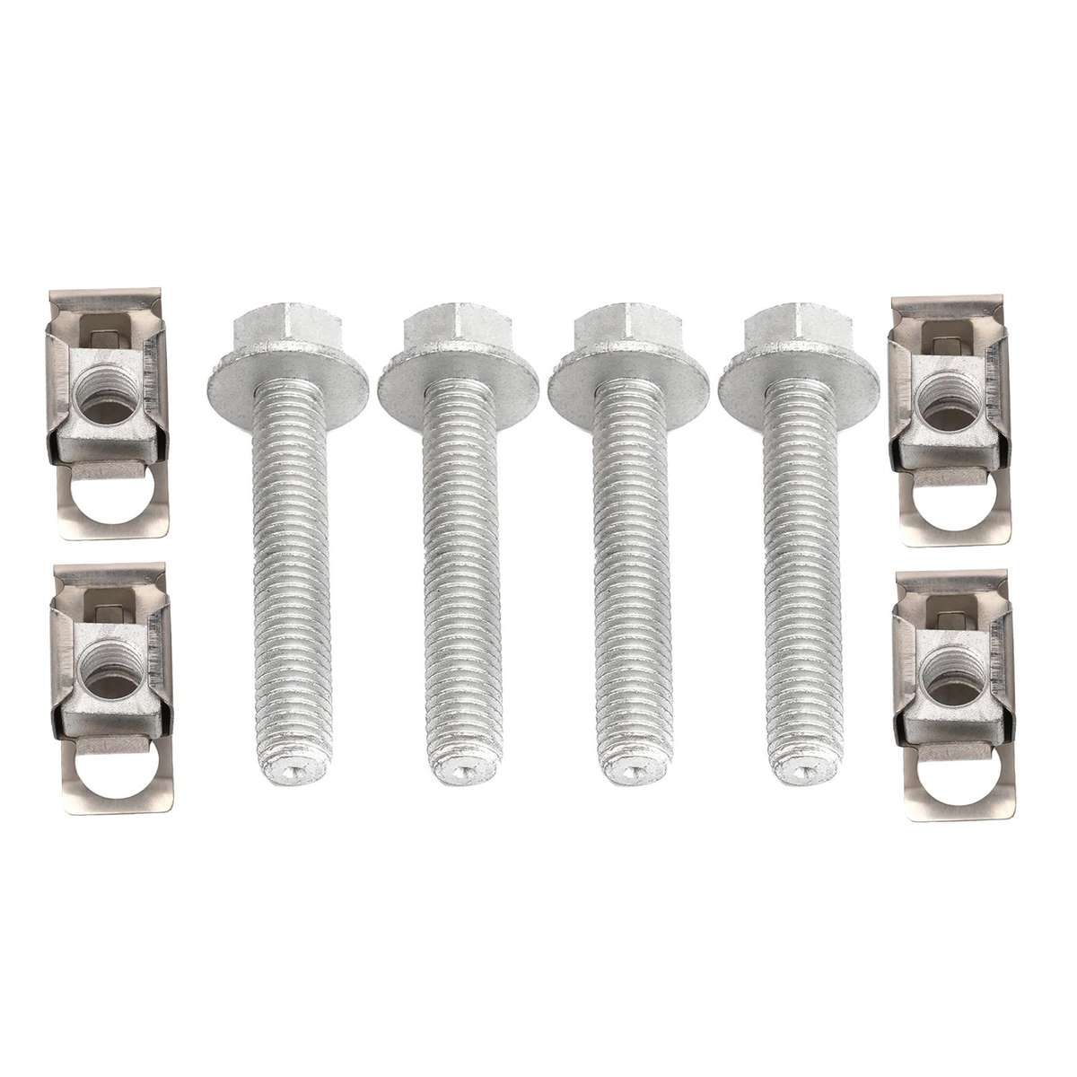 4 Pack Manifold Bolts U Nuts Kit 6036734AA 6036684AA For Dodge For Ram 1500