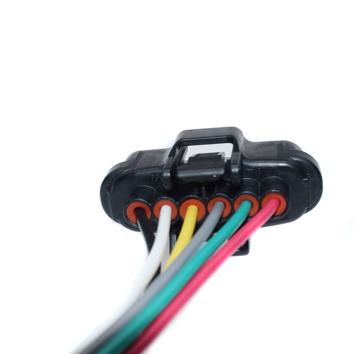 2PCS Connector Wire Harness 6-way for Toyota Throttle Body Sensor 90980-11858
