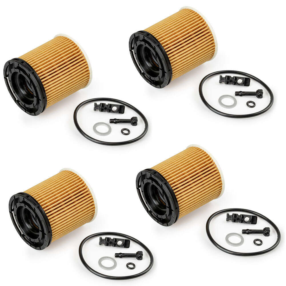 4Pcs For Kia Rio 1.6L Engine 2019-2020 New Engine Oil Filter w/Seals 26350-2M000