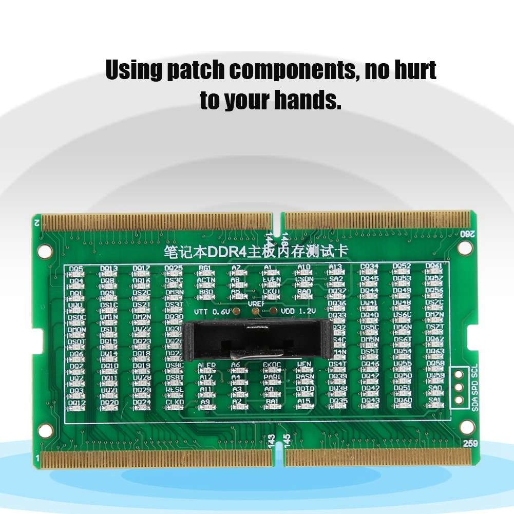 DDR2 DDR3 DDR4 SODIMM Analyzer Diagnostic Test Card Board For Laptop SHG