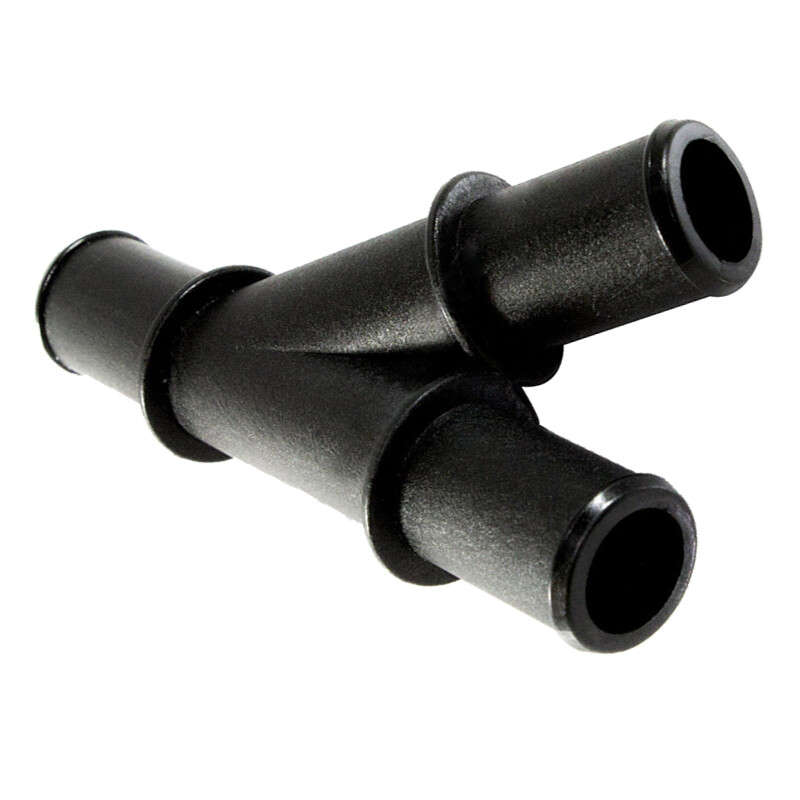 2x 3/4" x 3/4" x 3/4" Y Heater 3 Way Water Hose Pipe Fitting Barb Connector New