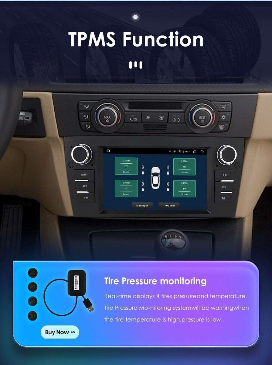 2+32GB For BMW 3er E90 E92 E93 M3 Android 12 Car Play Stereo Radio WiFi Navi GPS