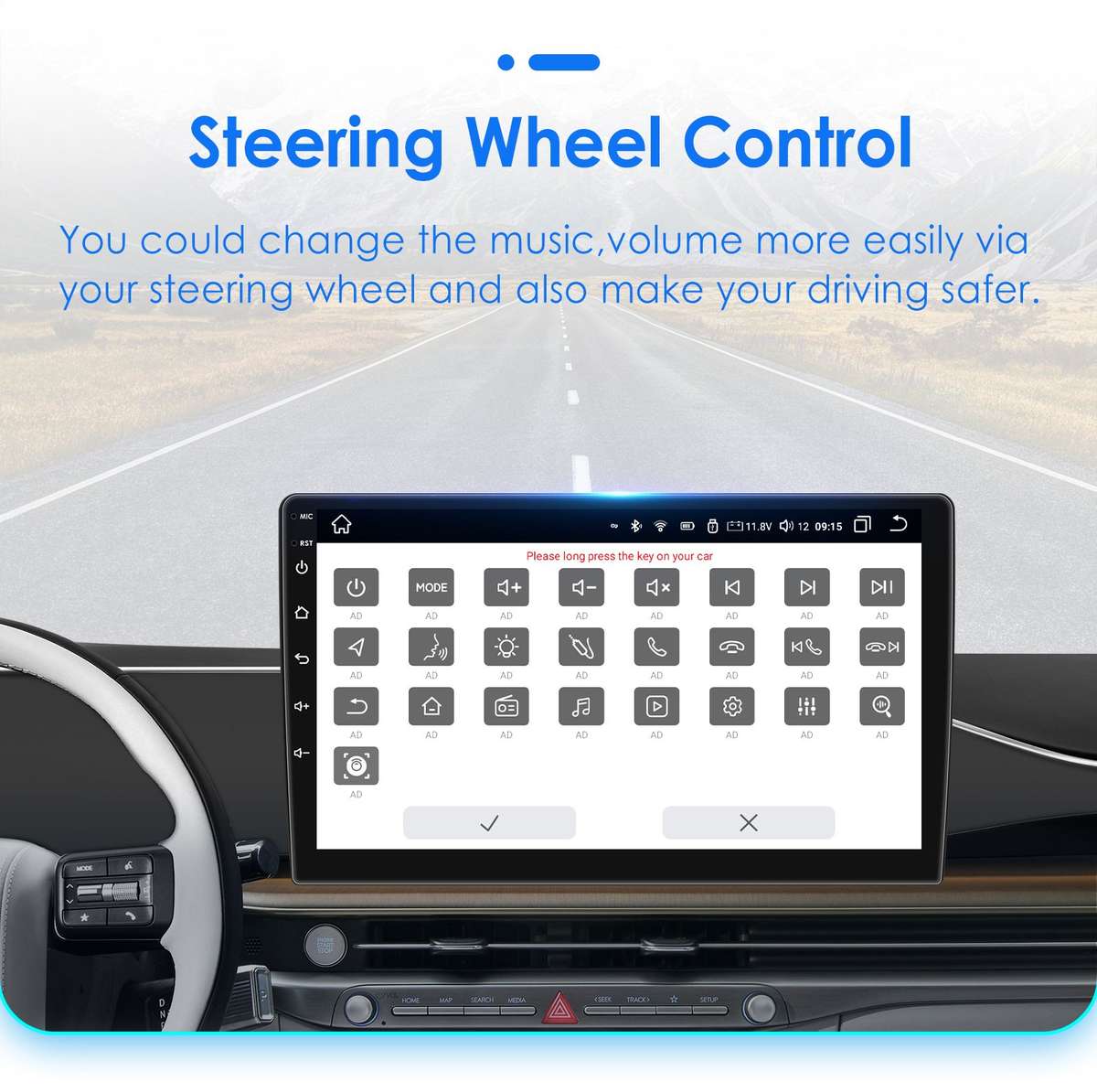 10" Android 14 Car Stereo Carplay For Benz Sprinter 2018-2023 GPS Navi DSP 8Core
