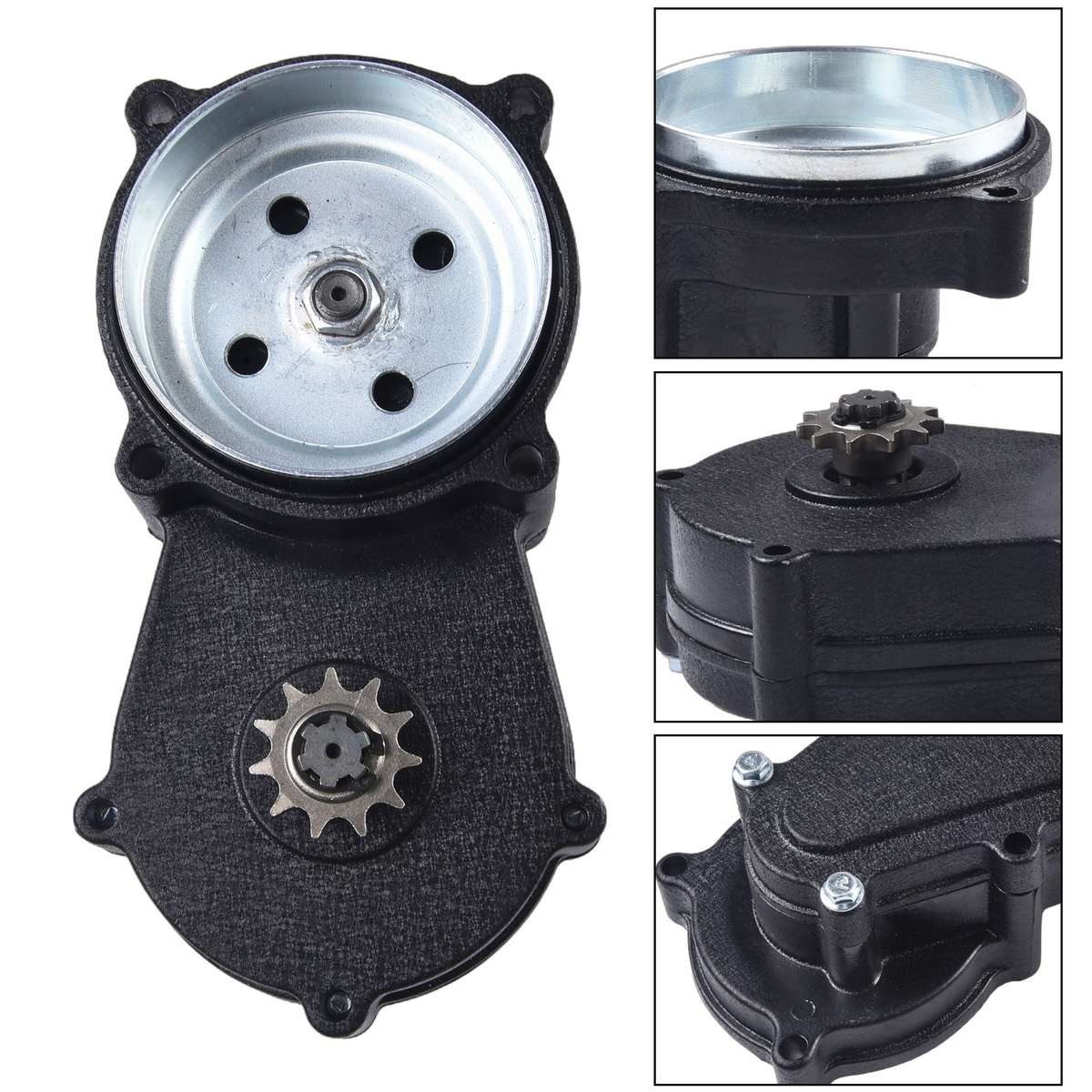 49cc 4-stroke Double Chain Clutch Drive Gear Box For Motor Bike Replacement Tool