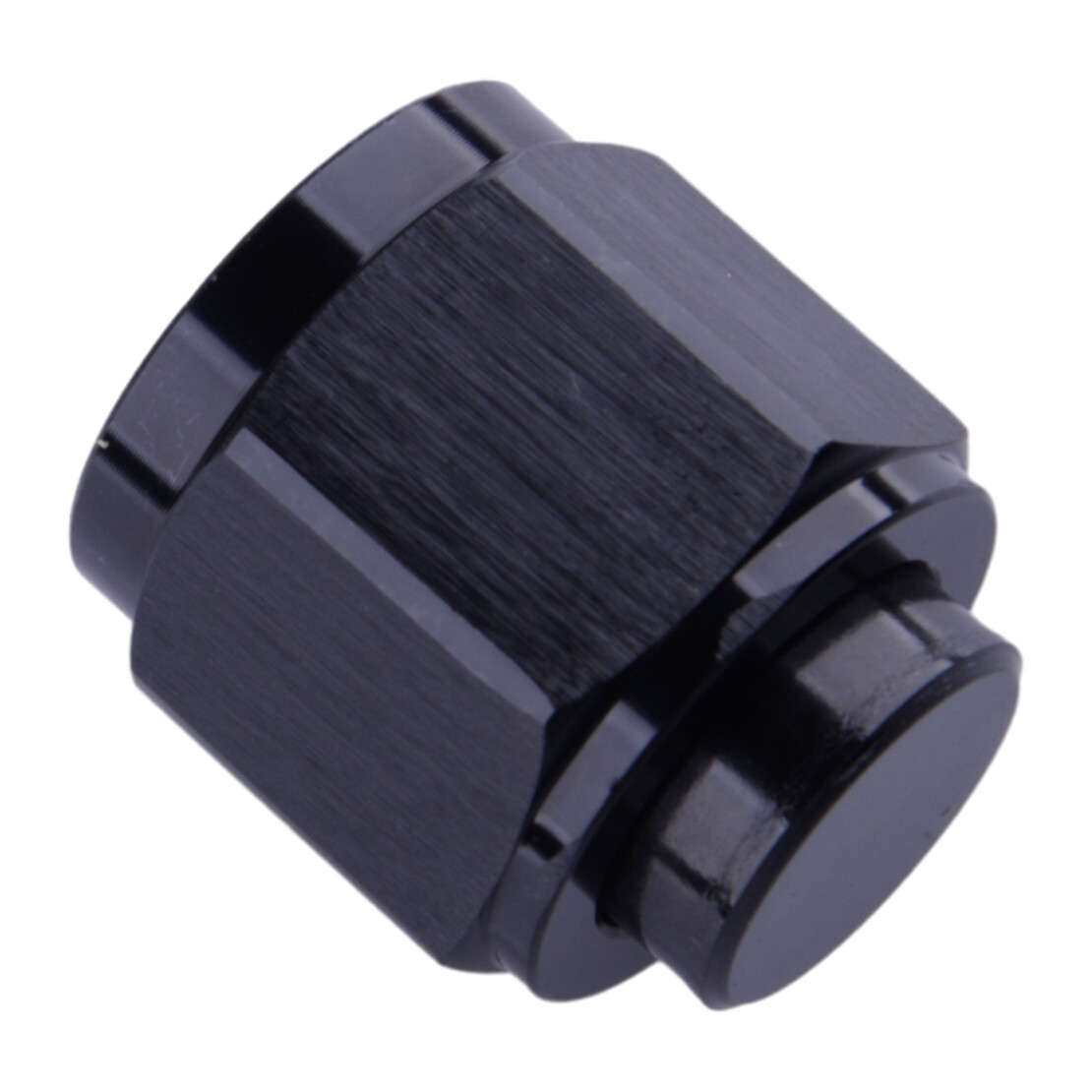 2pcs Black Aluminum 10AN Female Flare Fitting Cap Block Off For Fuel Systems A6