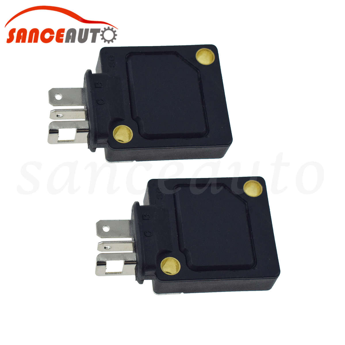 2X Distributor Ignition Module For 81-85 Mazda RX4 RX5 RX-7 FB 12A 13B E30124910