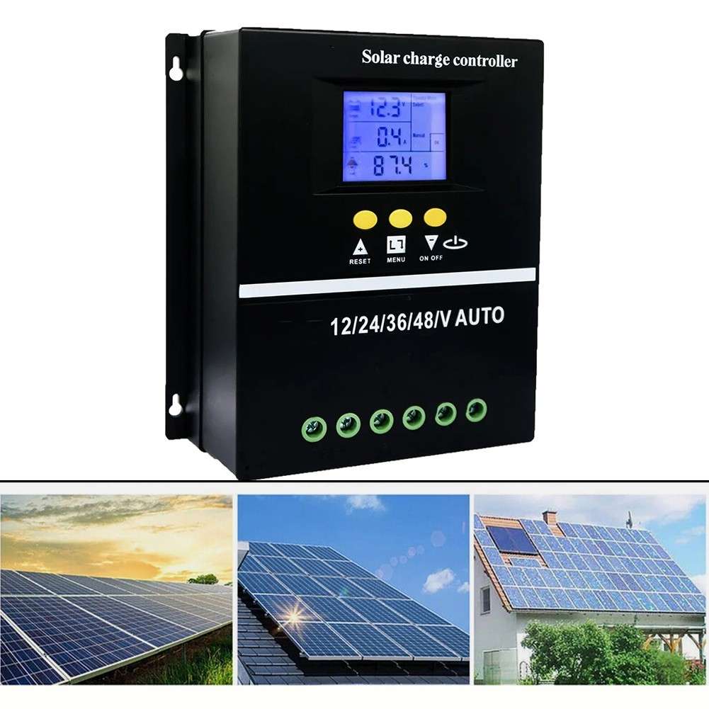 200A Solar Charge Controller With LCD And USB Ports For Efficient Power Usage