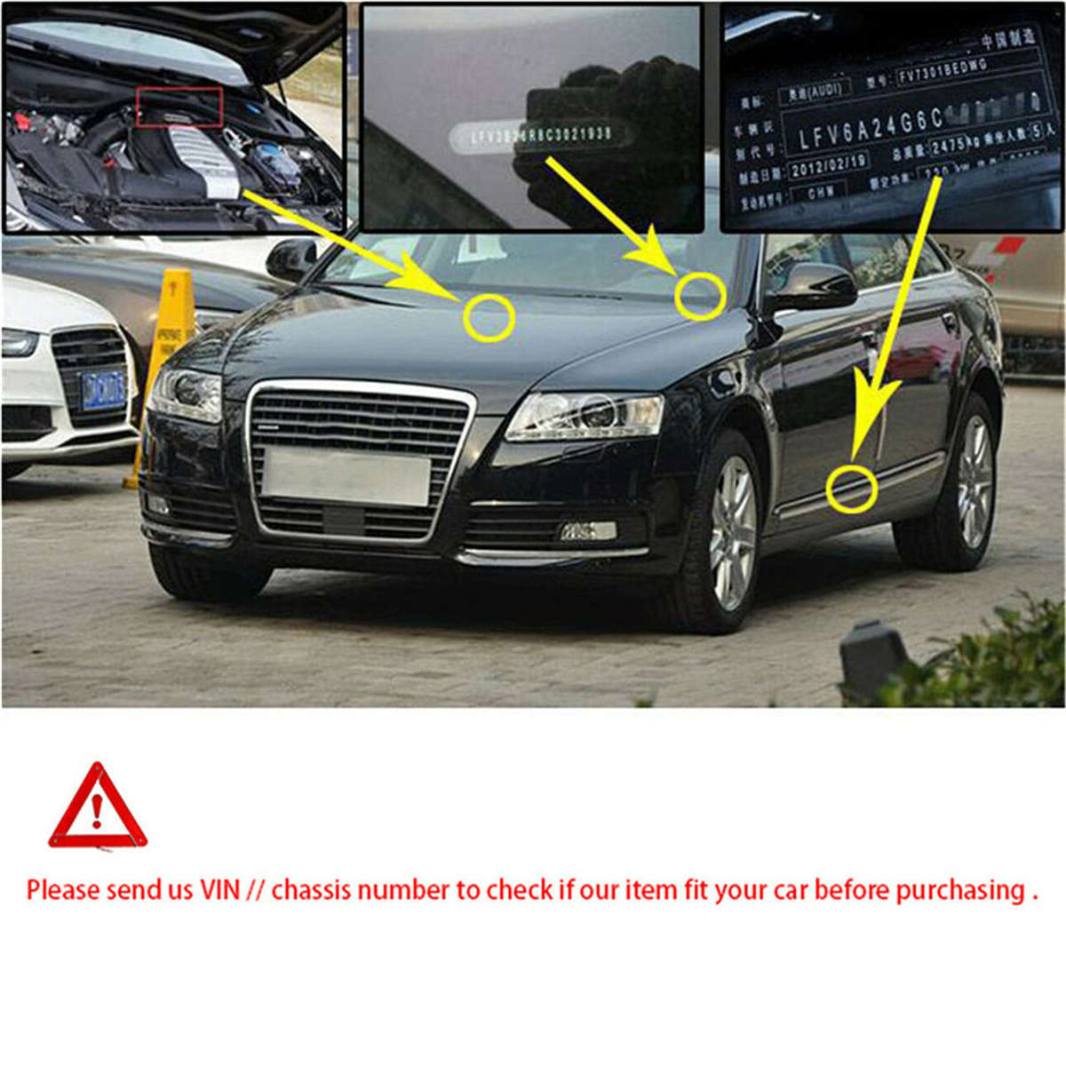 Oversize 0.5 Piston&Ring Assembly Fit For VW Golf Jetta Passat 2.0TDI